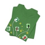 Saint Patrick's EKG Leads T-Shirt - Image 12