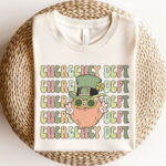 Retro Emergency Dept Leprechaun T-Shirt - Image 7